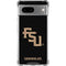 Florida State FSU Seminoles Black Google Pixel 8 Clear Case